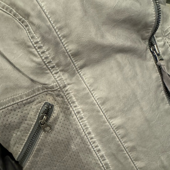 Jacket, houndstooth print, checkered pattern, gray - Picture 5 of 6